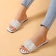 thumbnail image 4 of Amzcrzy Zapatos de mujer,Zapatos de mujer,Zapatillas de mujer, Sandalias de mujer, zapatos, sandalias brillantes para mujer, sandalias planas, chanclas, lindas sandalias elegantes para playa, sandali, 4 of 6