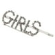 thumbnail image 1 of Pinza de Clip Horquilla de Cabello Colco con Letras de cristal, 1 of 8