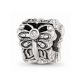 thumbnail image 1 of 925 Sterling Silver Reflections Butterfly With CZ Bali Bead; for Adults and Teens; for Women and Men, 1 of 3