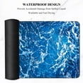 thumbnail image 6 of Large Mouse Pad, XXL Desk Pad, Extened 35" x 15", Non-Slip Rubber Base, Stitched Edges, Superior Surface, Waterproof Keyboard Mat, Large Mousepad for Gamer, Office & Home, Beautiful Ocean, 6 of 6