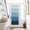 Blue, variant on Blue Ombre Door Curtains for Door Window, French Sidelight Front Back Door Curtains With Tieback, Farmhouse Vintage Wooden Striped Kitchen Rod Pocket Drapes Panel, 25"x40"