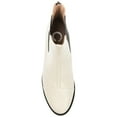 thumbnail image 5 of Journee Womens Nigella Back Heel Zip Stacked Heel Booties, 5 of 10