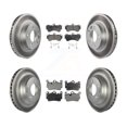 thumbnail image 1 of Transit Auto Front Rear Coated Disc Brake Rotors and Ceramic Pads Kit (6Pc) for Car 2004-2005 Volkswagen Touareg with 330mm Diameter Rotor KGT-102020, 1 of 11