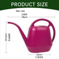 thumbnail image 5 of Tswift 4L Large Capacity Long Mouth Watering Pot, Multi Functional Household Watering Pot Gardening Succulent and Flower Watering Pot Flower Watering Tool Large Capacity Slender Spouted Pot, 5 of 9