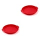 thumbnail image 4 of Molde de silicona Ounissouiy 10 pulgadas para pasteles galletas Rojo 2piezas, 4 of 6