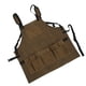 thumbnail image 1 of Shop Apron Large Capacity Universal Style Washed Canvas Material Woodshop Apron for Men for Barbecue for Women for Outdoor Picnic ANGGREK Otros, 1 of 8