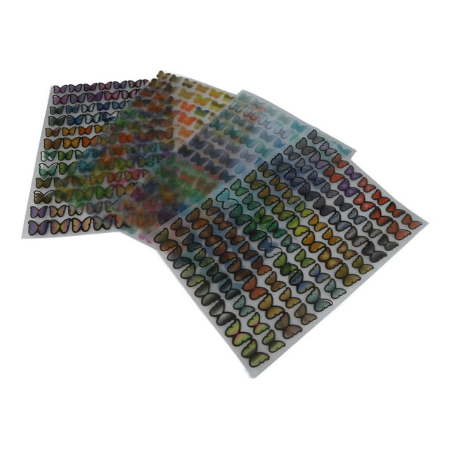 Papel Dink retráctil, 360 piezas Hoja termorretráctil Patrón animal Plástico retráctil Plástico retráctil Máxima comodidad
