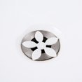 thumbnail image 2 of Recogedor de pelo para desagüe de ducha, protector de drenaje, flor, paquete de 2 cadenas de filtro de pelo para desagüe de ducha con forma de flor, 2 of 5