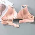 thumbnail image 3 of XZNGL Womans Printing Gathered Together Daily Bra Underwear No Rims, 3 of 8