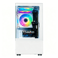thumbnail image 3 of WIWB Gaming Desktop PC, AMD Ryzen 5 4500, 16GB DDR4 RAM, 512GB SSD, RX 560 4G, WiFi 6, White, 3 of 7