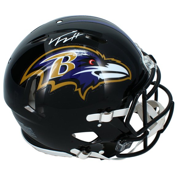 Collectible Trey Hendrickson Autographed Baltimore Ravens Speed Authentic Helmet JSA
