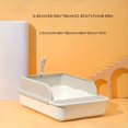 thumbnail image 2 of Cat Litter Box Semi-enclosed Cat Litter Box Anti-Splashing Cat Litter Box Anti Splash Easy To Clean Cat Litter Box, 2 of 7