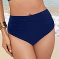 thumbnail image 7 of HCNTES Period Swimwear-Menstrual Swimsuit Bikini Bottoms-High Waisted Leakproof Swim Bottoms for Teens Girls and Women(Dark Blue,XXL), 7 of 7