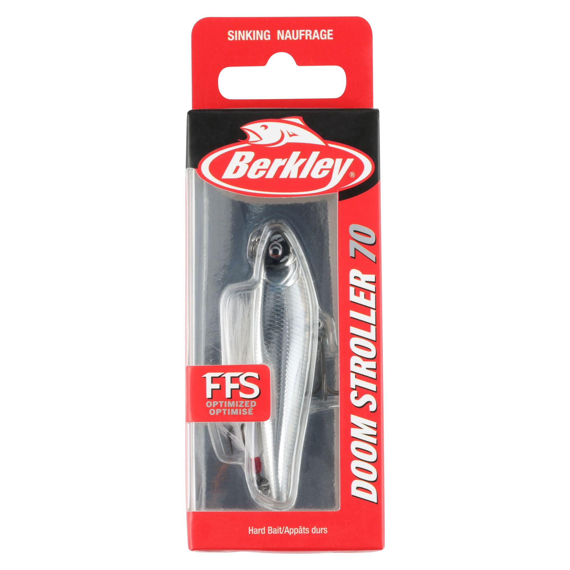 Berkley Doom Stroller Fishing Lure, 2.75 in, HF Flashback (1-count)