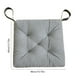 thumbnail image 3 of Square Cushion 16x16 Inches Floor Pillows Thick Seat Washable Breathable Chair Pad Cushion For Balcony Bedroom Tatami Living Room Garden Patio Kitchen, 3 of 6