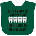 thumbnail image 3 of Inktastic Future Orthodontist Baby Boys or Girls Baby Bib, 3 of 4