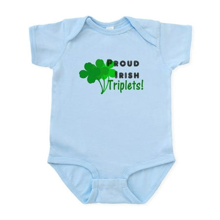 

CafePress - Proud Irish Triplets Infant Bodysuit - Baby Light Bodysuit Size Newborn - 24 Months