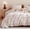 Beige Jacquard, variant on Sonive Boho Duvet Cover Set Modern Boho Beige Tufted Textured Duvet Cover Set, Queen
