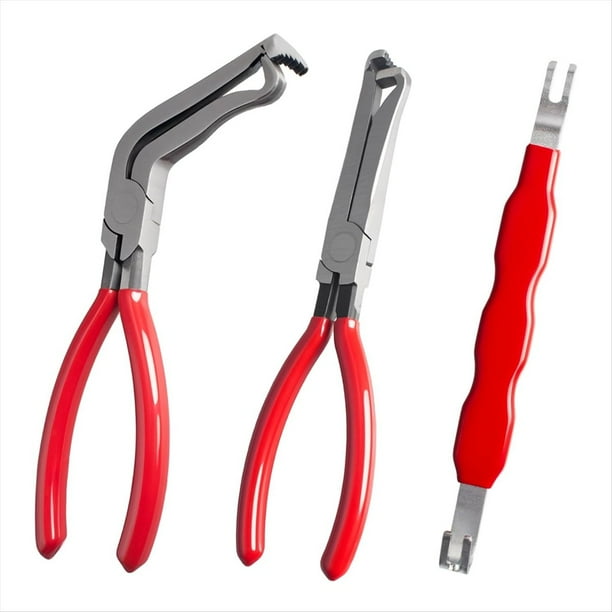 3 Alicates de Desconexión Eléctrica para Automóviles, Separador de Conectores Eléctricos y Alicates para Conectores Eléctricos Automotrices.