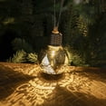 thumbnail image 2 of halloween decor Christmas Decorations Creative Christmas Tree Decoration Electroplating Ball Pendant Luminous Bulb Pendant, 2 of 9