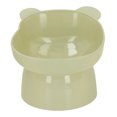 thumbnail image 2 of Raised Cat Food Bowl, PP Slanted High Foot Cat Bowl With Delicate Design, Multipurpose Elevated Pet Bowl Easy To Clean  For Cat Small Dogs, Dishwasher And Microwave Safe, 2 of 8