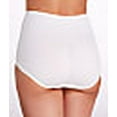 thumbnail image 2 of Women's Bali X037 Light Control Stretch Cotton Brief Panty - 2 Pack (White/White L), 2 of 3