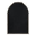 thumbnail image 5 of Kate and Laurel Hogan Wood Framed Arch Mirror, Gray 20x30, 5 of 8