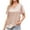 Beige, variant on XZNGL Short Sleeve Shirts for Women Womens V-Neck Leopard Satin Short Sleeve Shirt Sleeve Top Short Sleeve V-Neck Top/Blouse Womens Short Sleeve Tops Women Short Sleeve Tops
