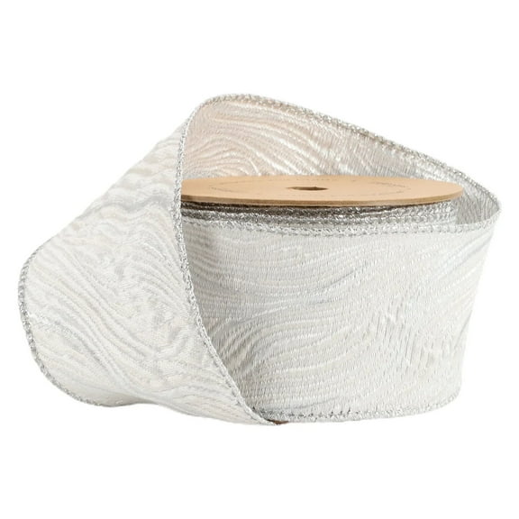 LaRibbons 2 1/2" Wired Woven Agate Ribbon | 10 Yard Roll