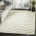 thumbnail image 2 of SAFAVIEH Chatham Jake Geometric Wool Area Rug, Grey/Ivory, 6' x 9', 2 of 8