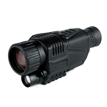Ponbos Multifunctional Monoculars 200M Full Dark Infrared Digital Telescope Night Vision Camera for Video Recording