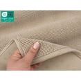 thumbnail image 6 of American Soft Linen, Slip Reducer Bath Rug, 100% Cotton 17x24 inches, Soft Absorbent Bath Mat Rugs, Beige, 6 of 7