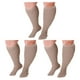 thumbnail image 5 of Calcetines de compresión Sonducket pantorrilla ancha cuidado de la salud Color de la piel transpirable soporte hasta la rodilla Type1 NO1, 5 of 6