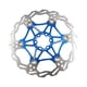 thumbnail image 4 of Soidarity Rotor de freno de disco de bicicleta, pastilla de freno de acero inoxidable con 6 pernos, disco de freno de bicicleta de carretera de montaña, Ciclismo Azul 203MM Soidarity OD001615-12B, 4 of 6