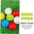 thumbnail image 2 of 8pcs Pickleball Plastic Golf Balls Indoor Baseball Plastic Baseballs Swing Practice Foam Balls Training Balls Practicing Balls Baseball Practicing Bal, 2 of 5