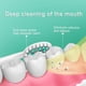 thumbnail image 5 of Cepillo de dientes eléctrico sónico para adultos y niños, ultrasónico, automático, blanqueador, IPX7, resistente al agua, 6 cabezales, 5 of 5