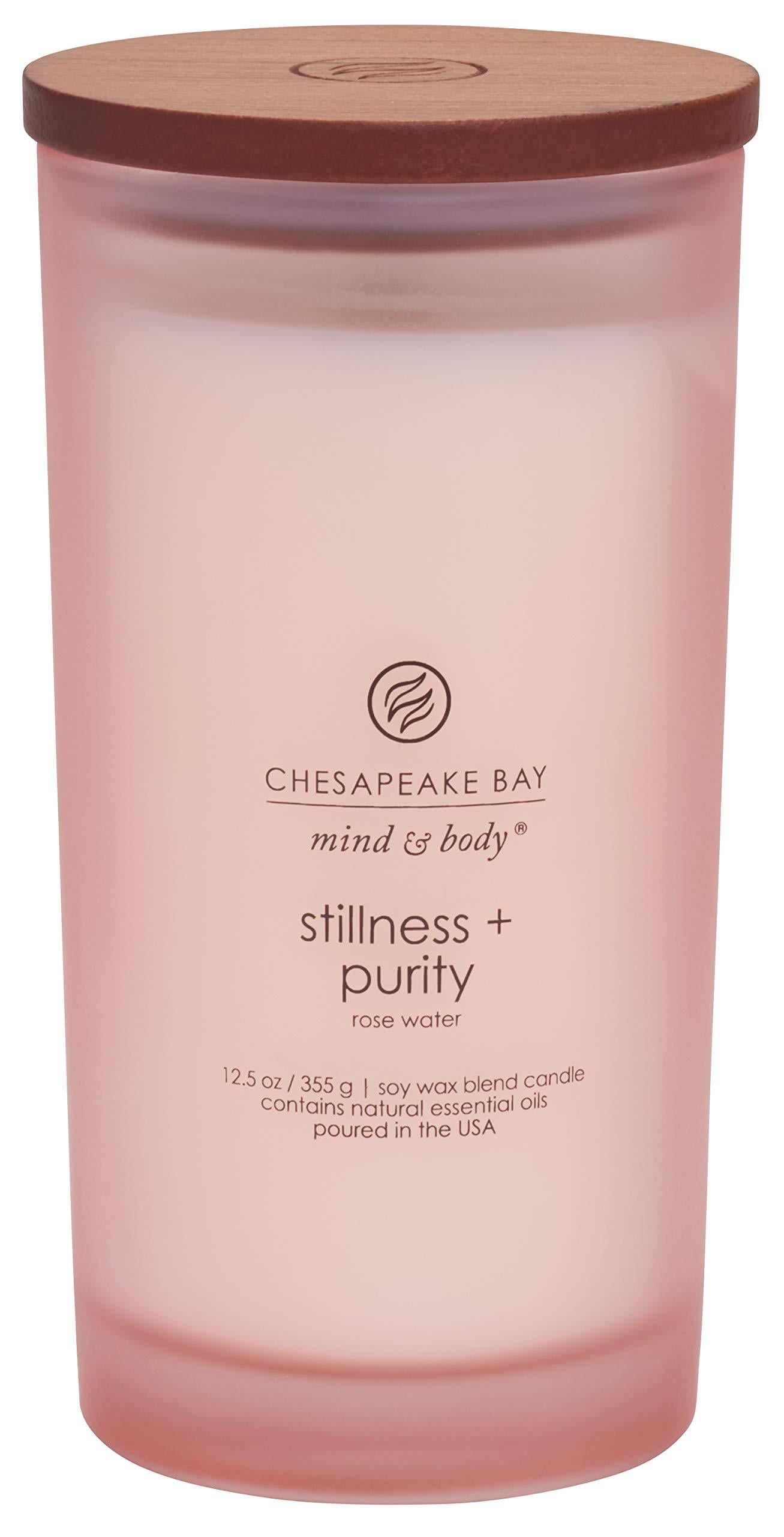 Chesapeake Bay Candle Scented Candle, Stillness + Purity (Rose Water