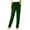 Army Green, variant on Aboser Womens Casual Pants Fall Straight Leg Pants Elastic High Waisted Lounge Pants Plus Size Fall Trousers Solid Color Long Pants with Pocket