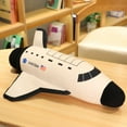 thumbnail image 4 of Peluche de astronauta y nave espacial para niños, juguete de avión de peluche suave de ciencia ficción, regalo creativo de cumpleaños, 4 of 5