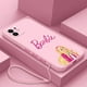 thumbnail image 2 of Disney-funda de teléfono de muñeca rosa para iPhone 14, 13, 12, 11 Pro, Mini, X, XR, XS, MAX, SE20, 8, 7 Plus, 6, 6S Plus, Barbies de silicona Fivean unisex, 2 of 2