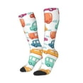 thumbnail image 3 of Cauagu Doodle Cars Print Women's Men's Ankle Socks 1-pack Casual Athletic Socks for Unisex Adult Moisture-Wicking Socks for Daily Wear/Running/Sport, 3 of 8