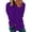 ZA-Purple, variant on Meichang Crewneck Sweatshirts Women Casual Long Sleeve Pullover Tops Solid Loose Fit Spring Winter Fleece Sweatshirt on Clearance