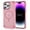 Pink, variant on Allytech Magnetic Case for iPhone 16 Plus, [Military Grade Drop Protection] [Compatible with MagSafe] Slim Translucent Soft TPU Frame Shockproof Anti-Scratch Rugged PC Back Shell - Purple