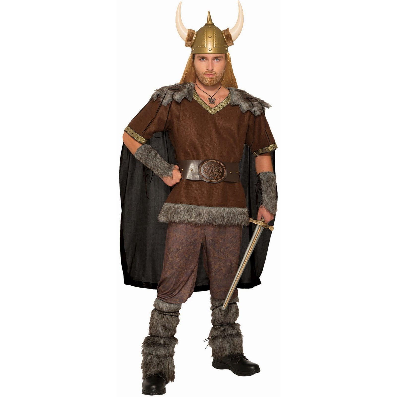 Halloween Viking Warrior Chief Adult Costume - Walmart.com