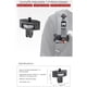 thumbnail image 5 of Adaptador De Cámara De Metal 1/4 Compatible Con Accesorios De Cámara Pocket2/Palm2/One X2 Adaptador De Aleación De Aluminio De Rotación De 360 ​​Grados Cateissary EL016210-00, 5 of 5