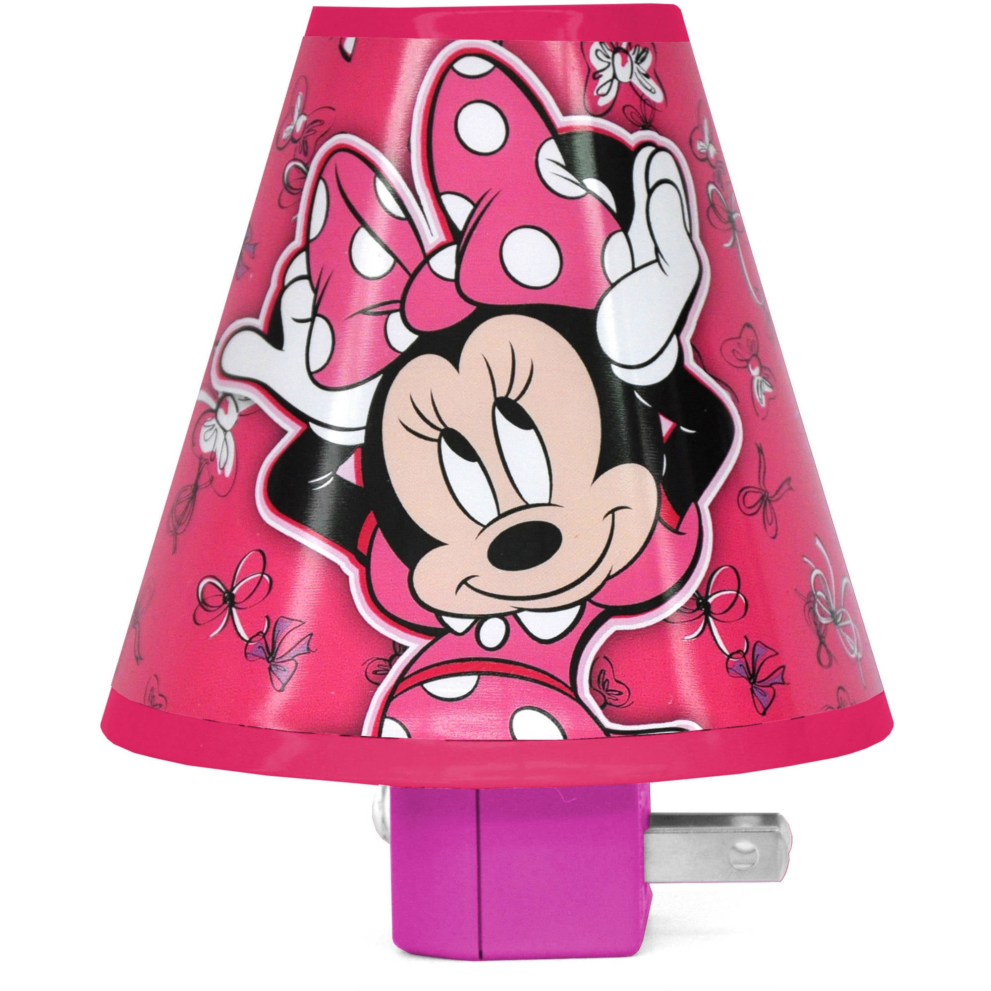 Disney Minnie Mouse Daisy Duck Nightlight Plug-in Rotary Shade Stocking Stuffers 