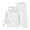 White, variant on Blekii Kids Zip up Hoodie Sweatpants Set, Kids Zip up Hoodie & Sweatpants Set, Two Piece Outfit for Boys Girls, Comfortable Sporty Wear for Spring Fall Winter Two Piece Sporty Outfit Spring Wear,