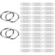 thumbnail image 1 of 200 Piezas, de 1 Pulgada Abierto de Metal Anillo Plano para de Coche Doméstico, 1 of 5