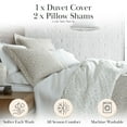 thumbnail image 2 of Geometric Maze Reversible Duvet Cover and Sham Set, 2 of 9