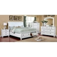 thumbnail image 4 of Bowery Hill Solid Wooden 3-Drawer Nightstand in White Finish, 4 of 6